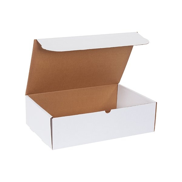17 1/8 x 11 1/8 x 5'' White Literature Mailers, 50PK